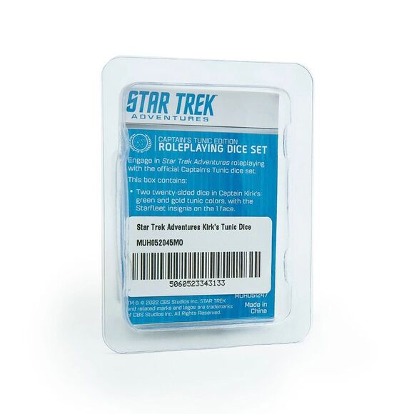 Star Trek Adventures: Kirk's Tunic Dice Blister - Picture 4 of 4
